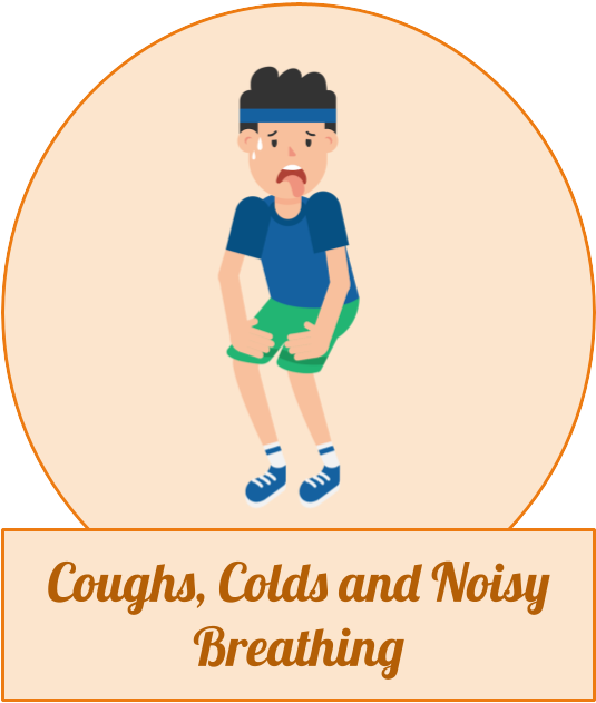 Coughs, Colds and Noisy Breathing